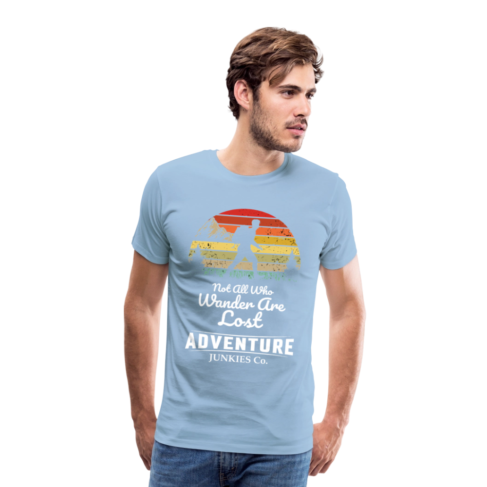 Men’s T-Shirt Front Design Not All that Wander - sky