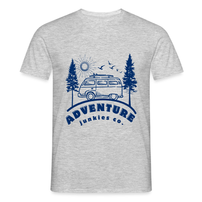 Men's Camping T-Shirt - heather grey