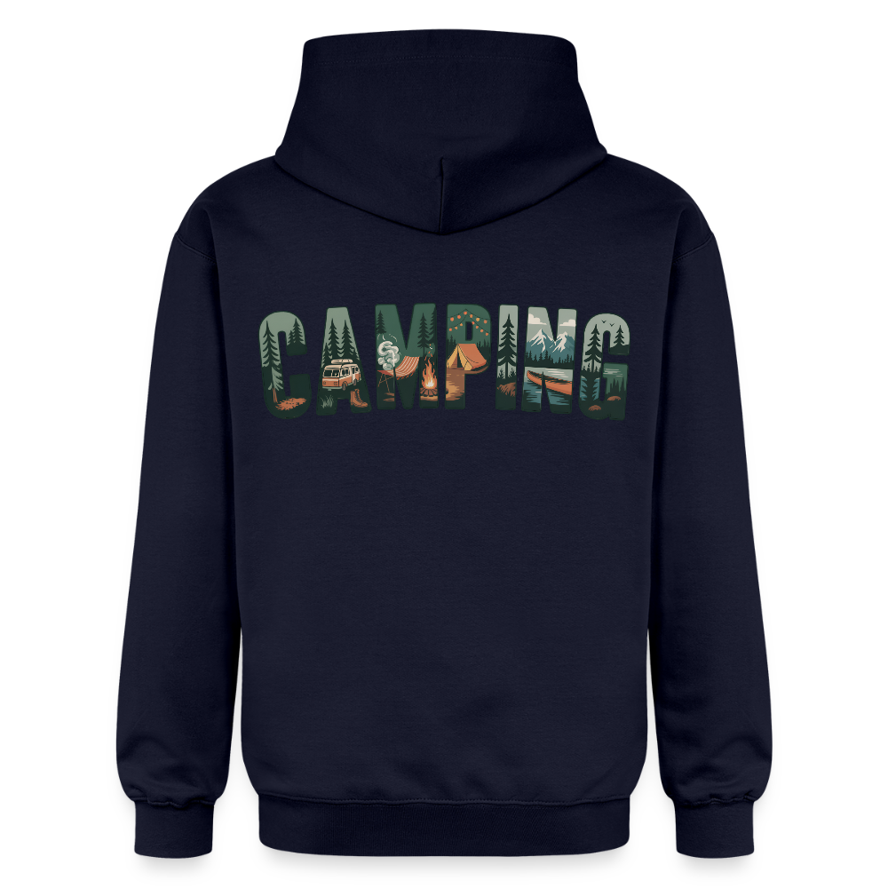 Unisex Midweight Hoodie - navy