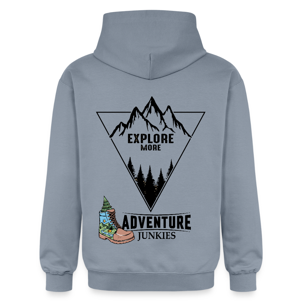 Adult Unisex  Midweight Hoodie - blue