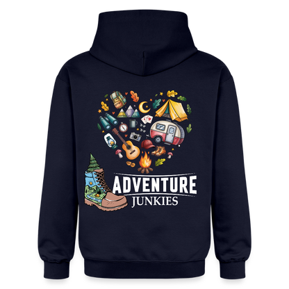 Unisex Midweight Hoodie - navy