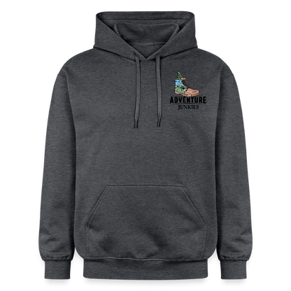 Unisex Midweight Hoodie - dark heather grey
