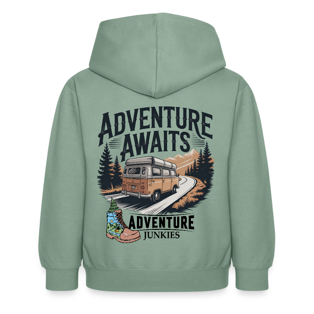 Children's Hoodie - steel green