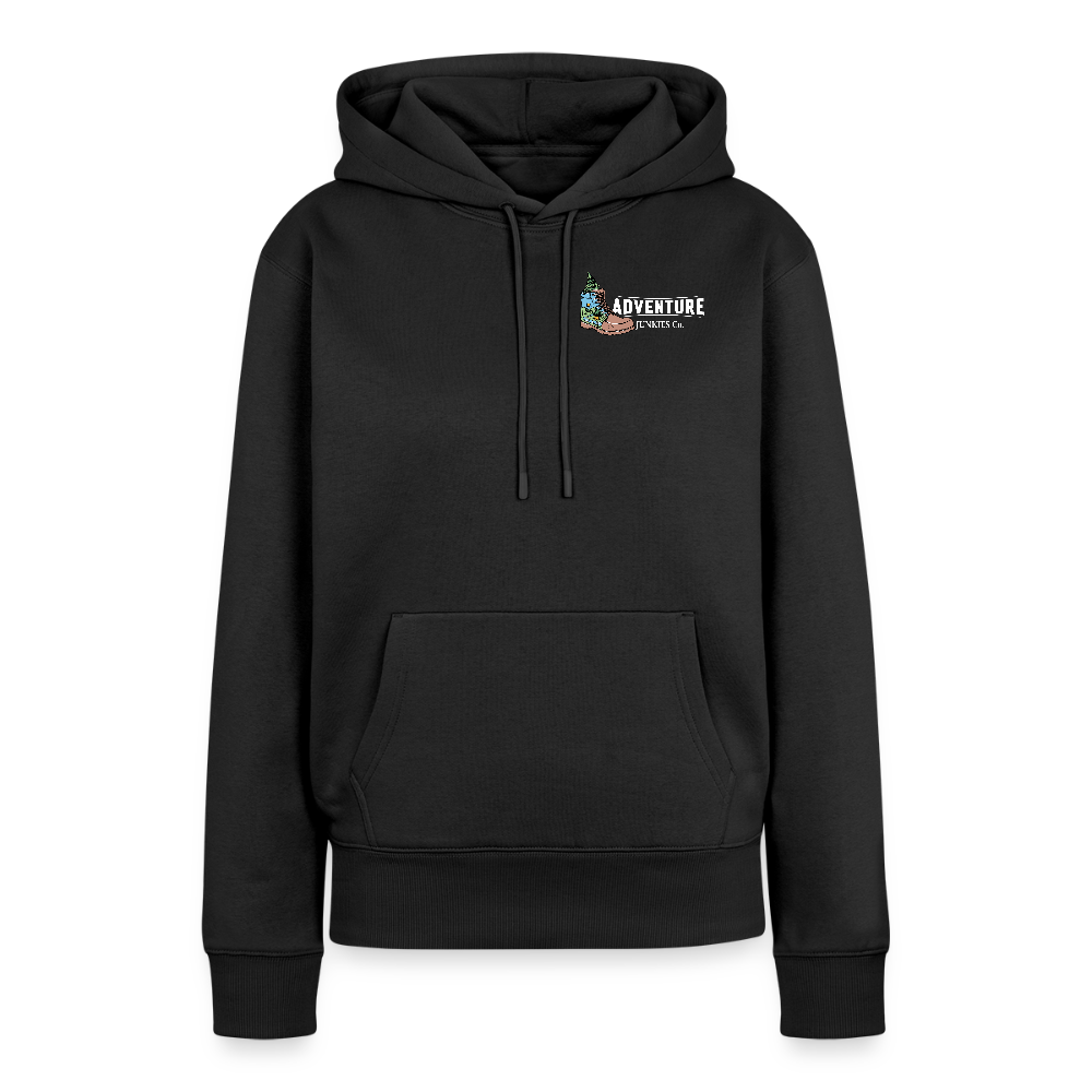 Women’s Premium  Hiking / Walking Hoodie - black
