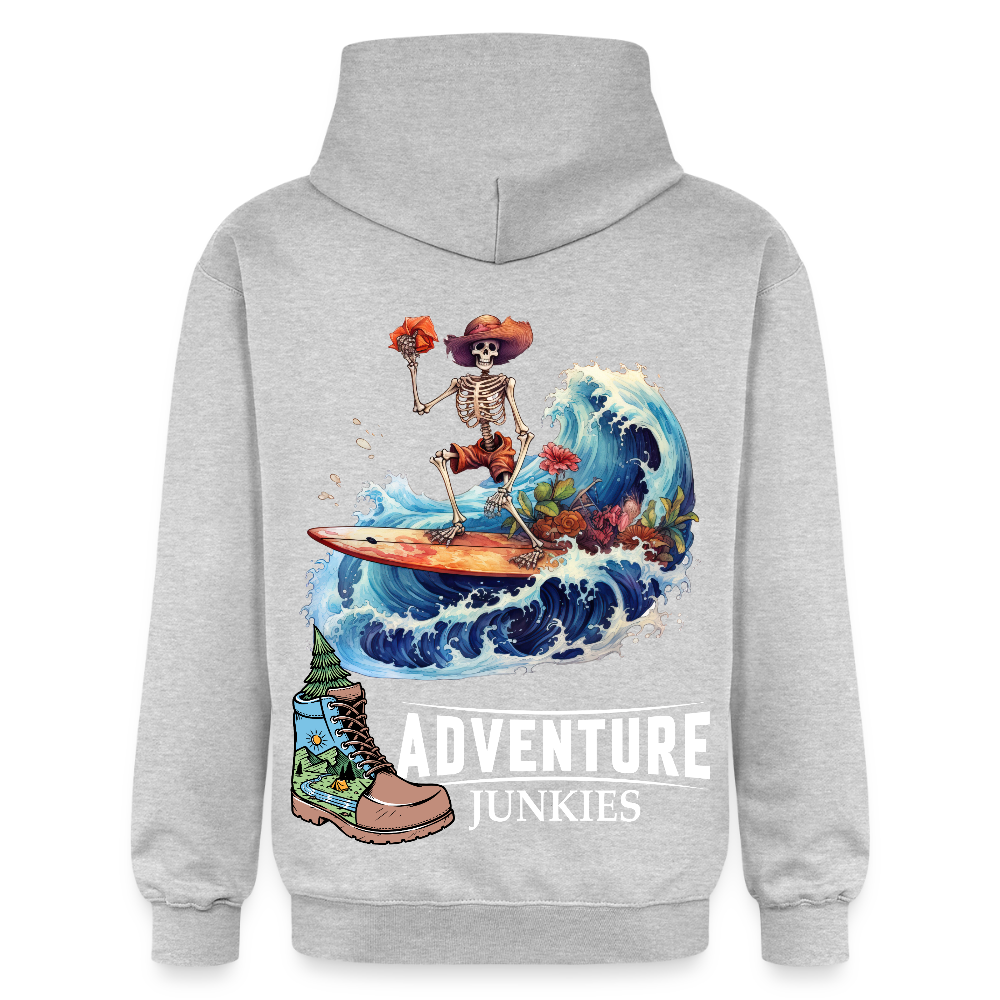 Adult Unisex  Midweight Hoodie - light heather grey