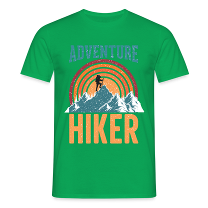 Men's Hiking & Walking T-Shirt - kelly green