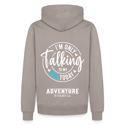 Men’s Premium Pet Hoodie - taupe