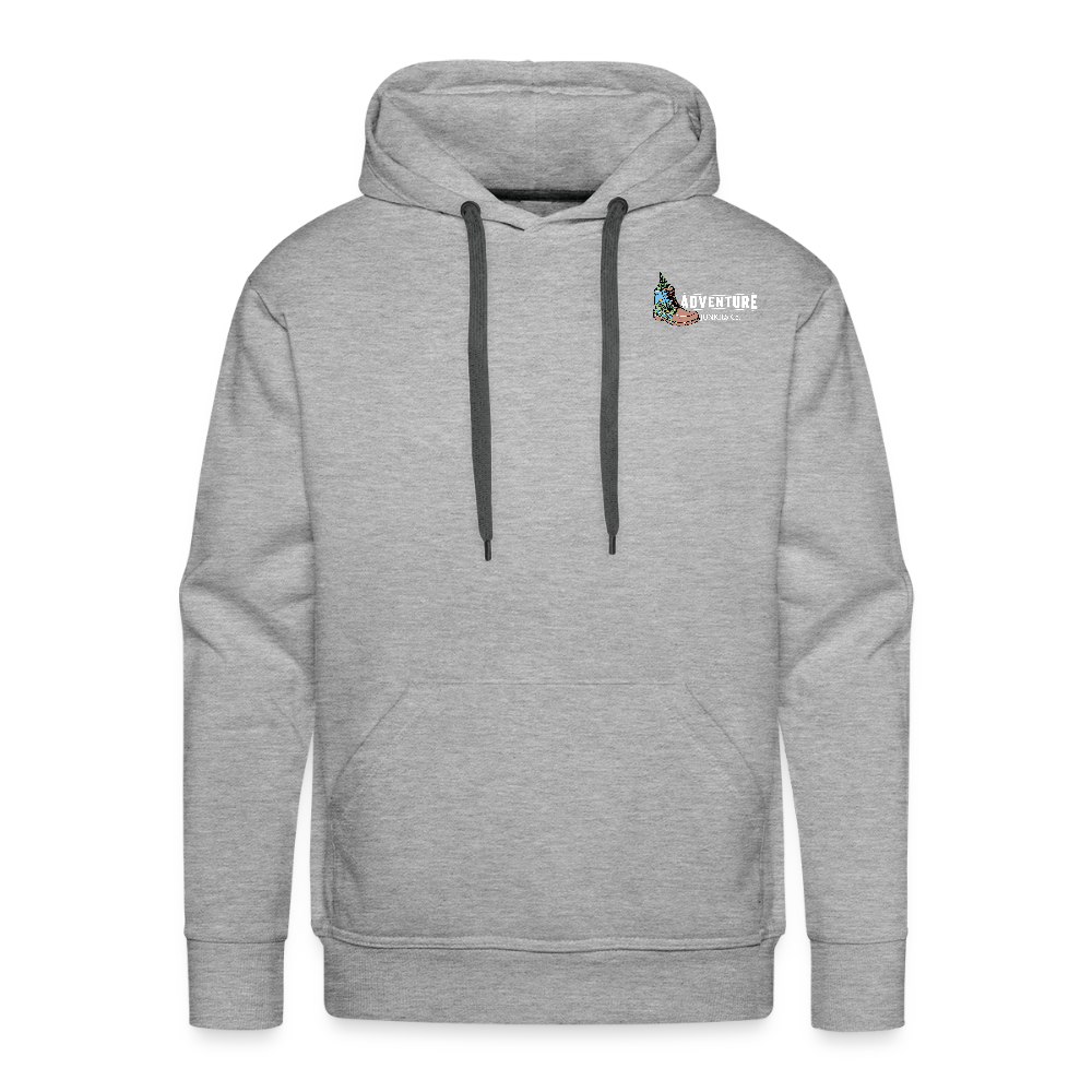 Men’s Premium Pet Girl  Hoodie - heather grey