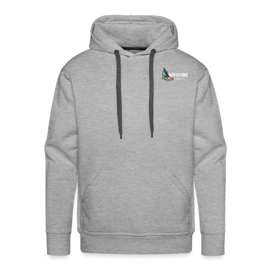 Men’s Premium Pet Girl  Hoodie - heather grey