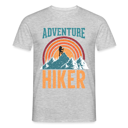 Men's Hiking & Walking T-Shirt - heather grey