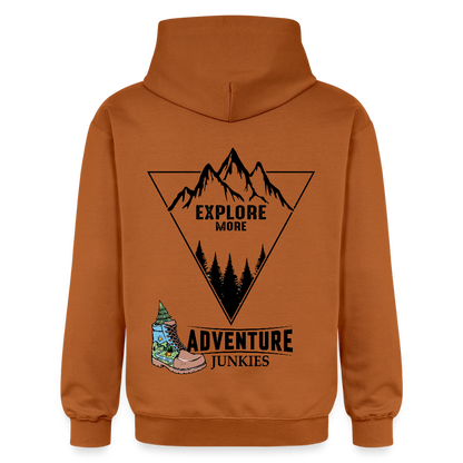 Adult Unisex  Midweight Hoodie - Athletic Orange