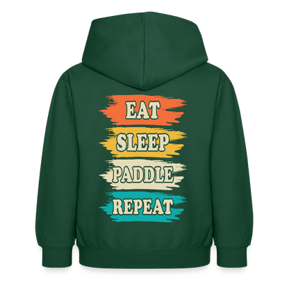 Children's  Unisex Hoodie - bottle green