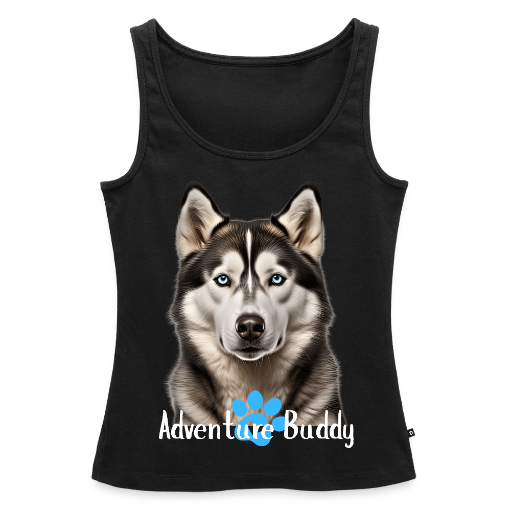 Women’s Premium Tank Top   {Customise Breed & Paw } - black