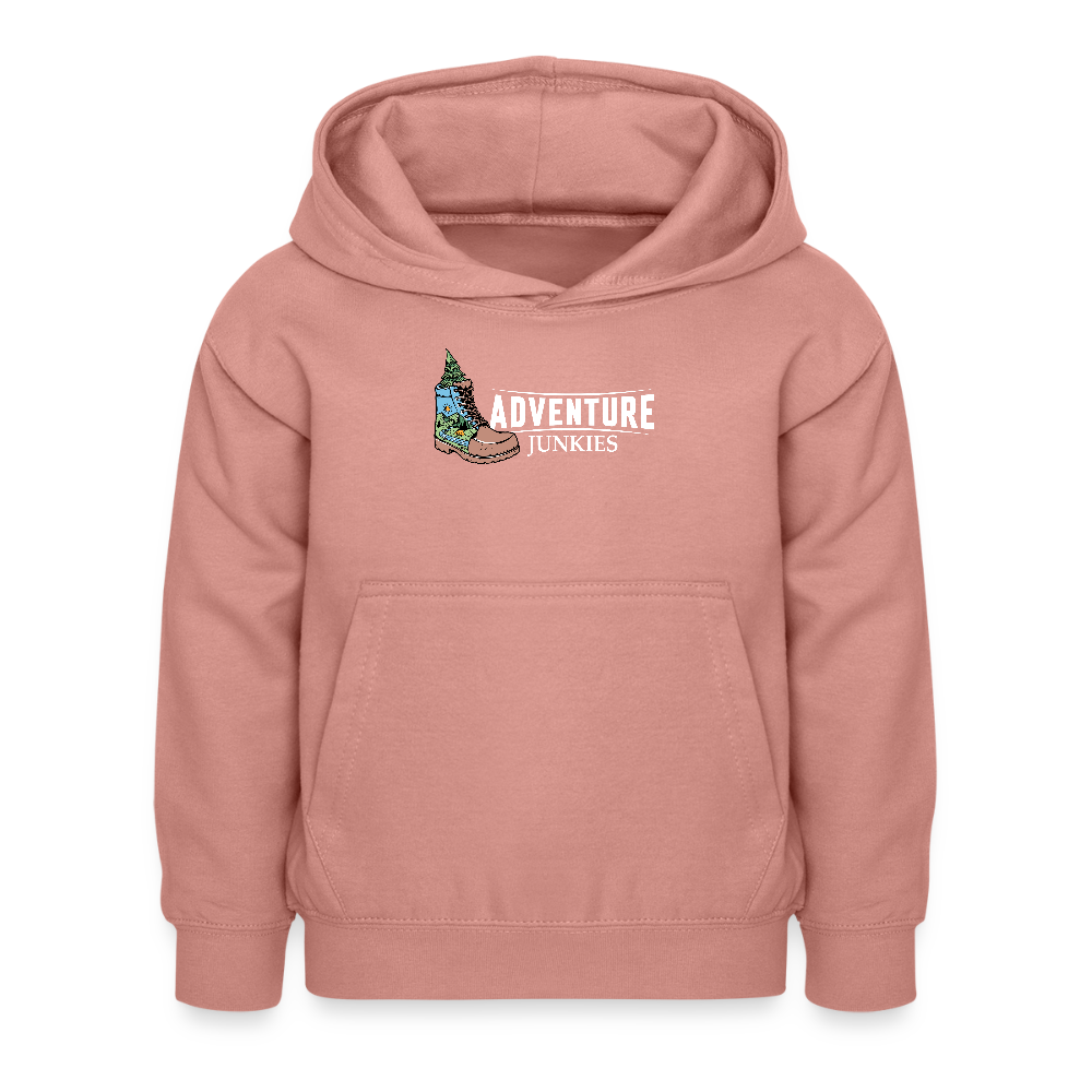 Children's Hoodie - dusky rose