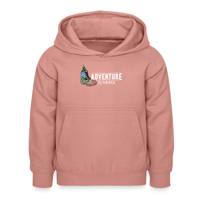 Children's Hoodie - dusky rose