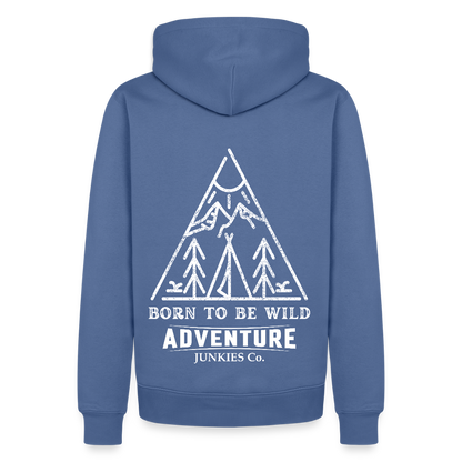 Men’s Premium Hiking / Walking Hoodie - stone blue
