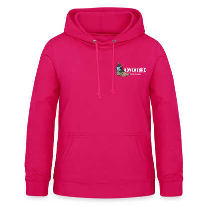 Women's Hoodie Water Adventure - dark pink