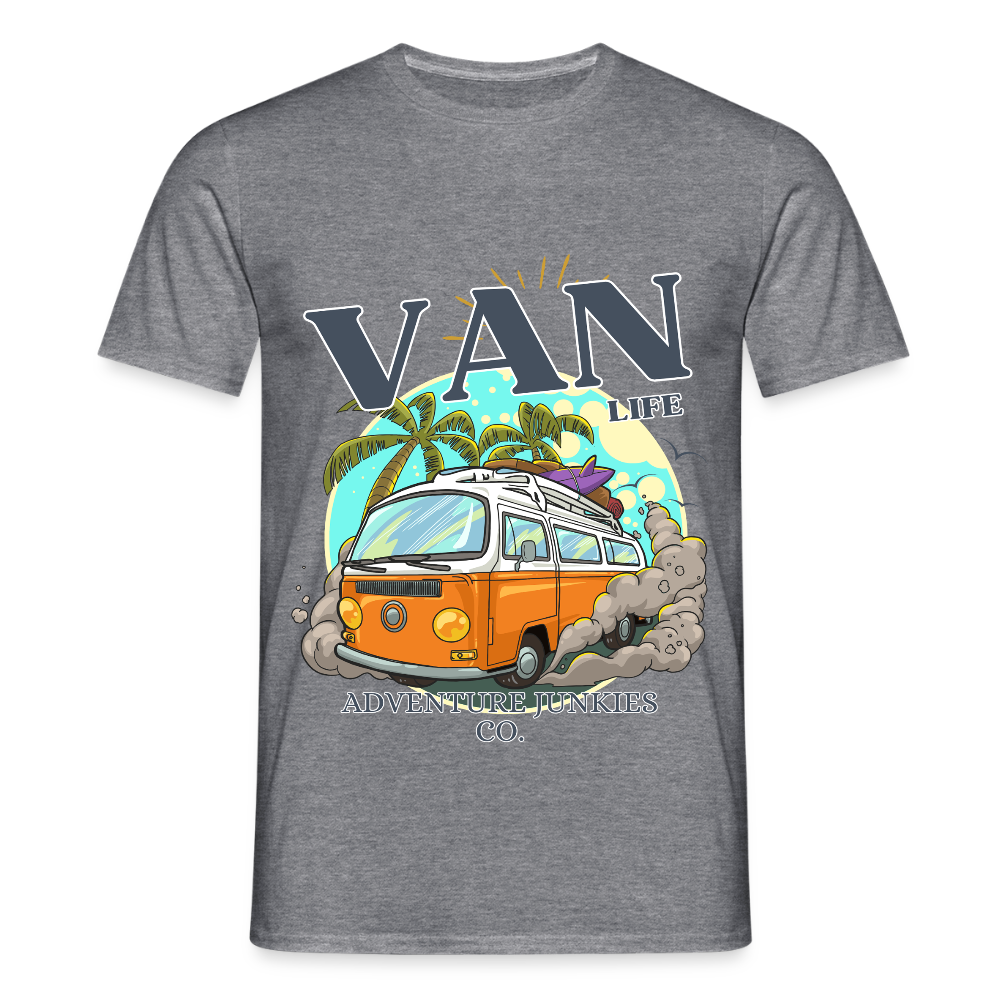 Men's  Camping T-Shirt - graphite heather