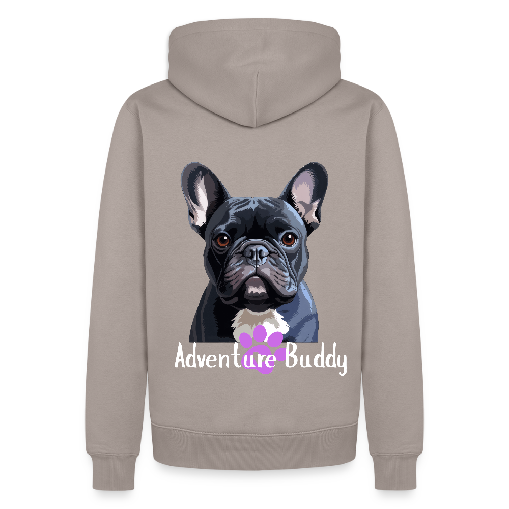 Men’s Premium Pet Girl  Hoodie - taupe
