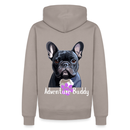 Men’s Premium Pet Girl  Hoodie - taupe