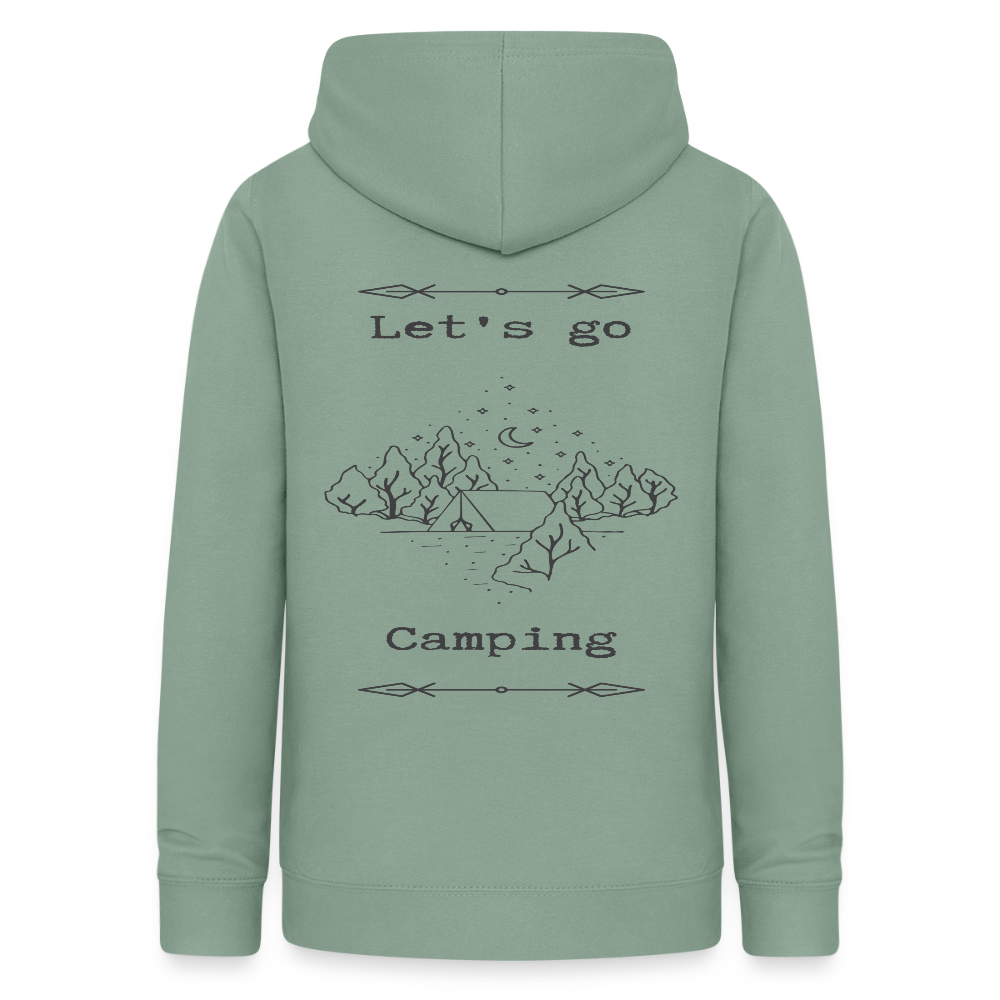 Women's Camping  Hoodie - steel green