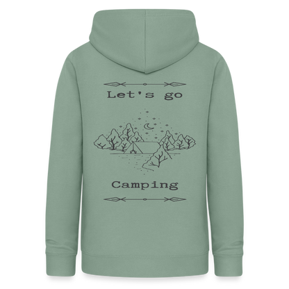 Women's Camping  Hoodie - steel green