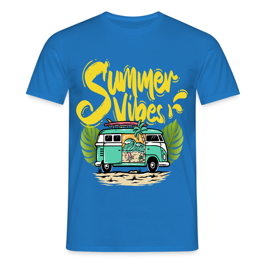 Men's Camping  T-Shirt - royal blue