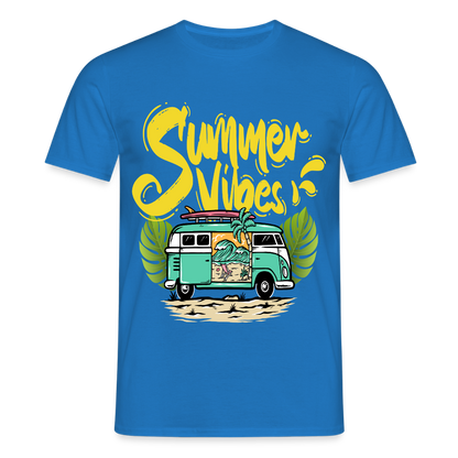Men's Camping  T-Shirt - royal blue