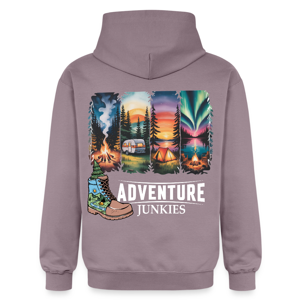 Unisex Midweight Hoodie - purple-grey 