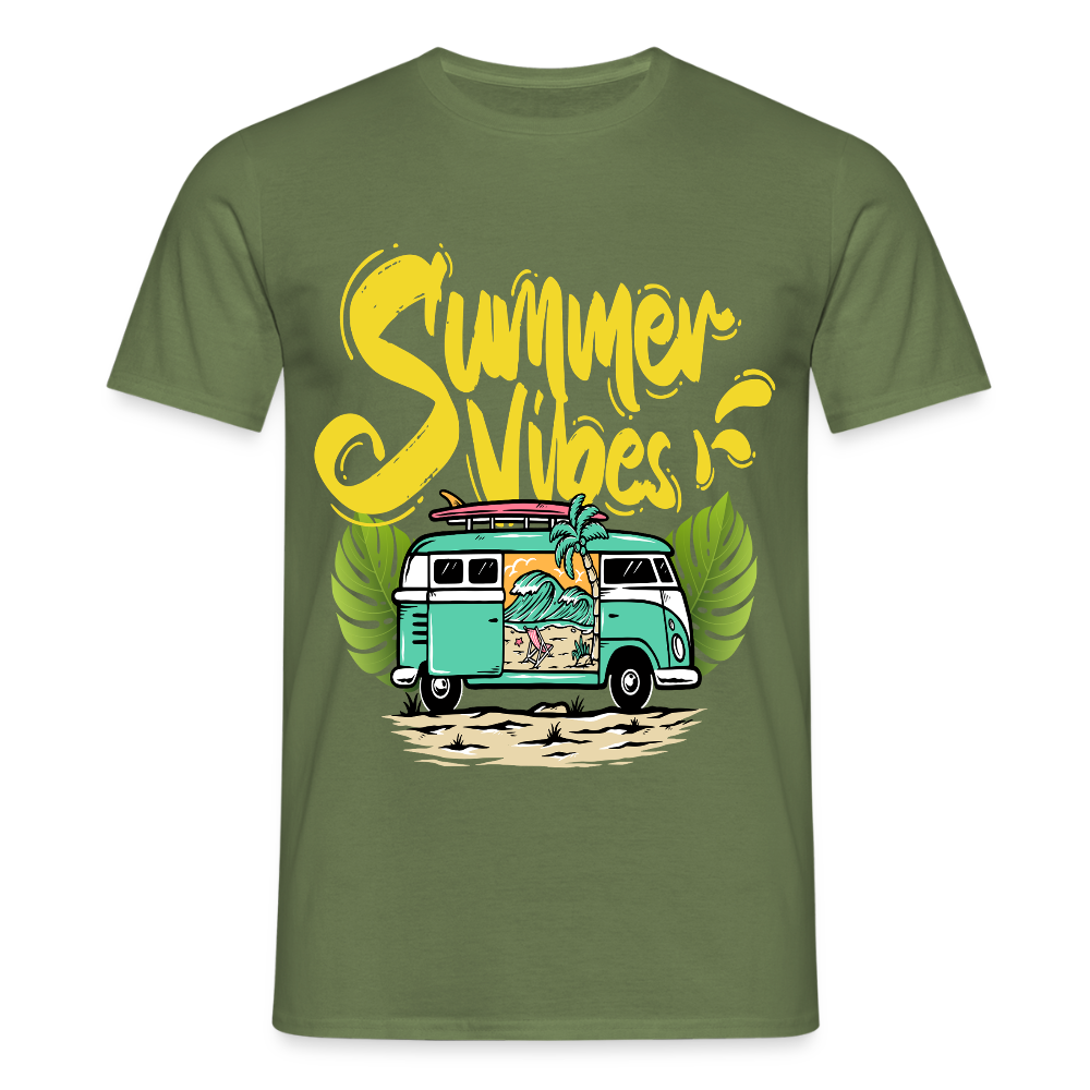 Men's Camping  T-Shirt - military green