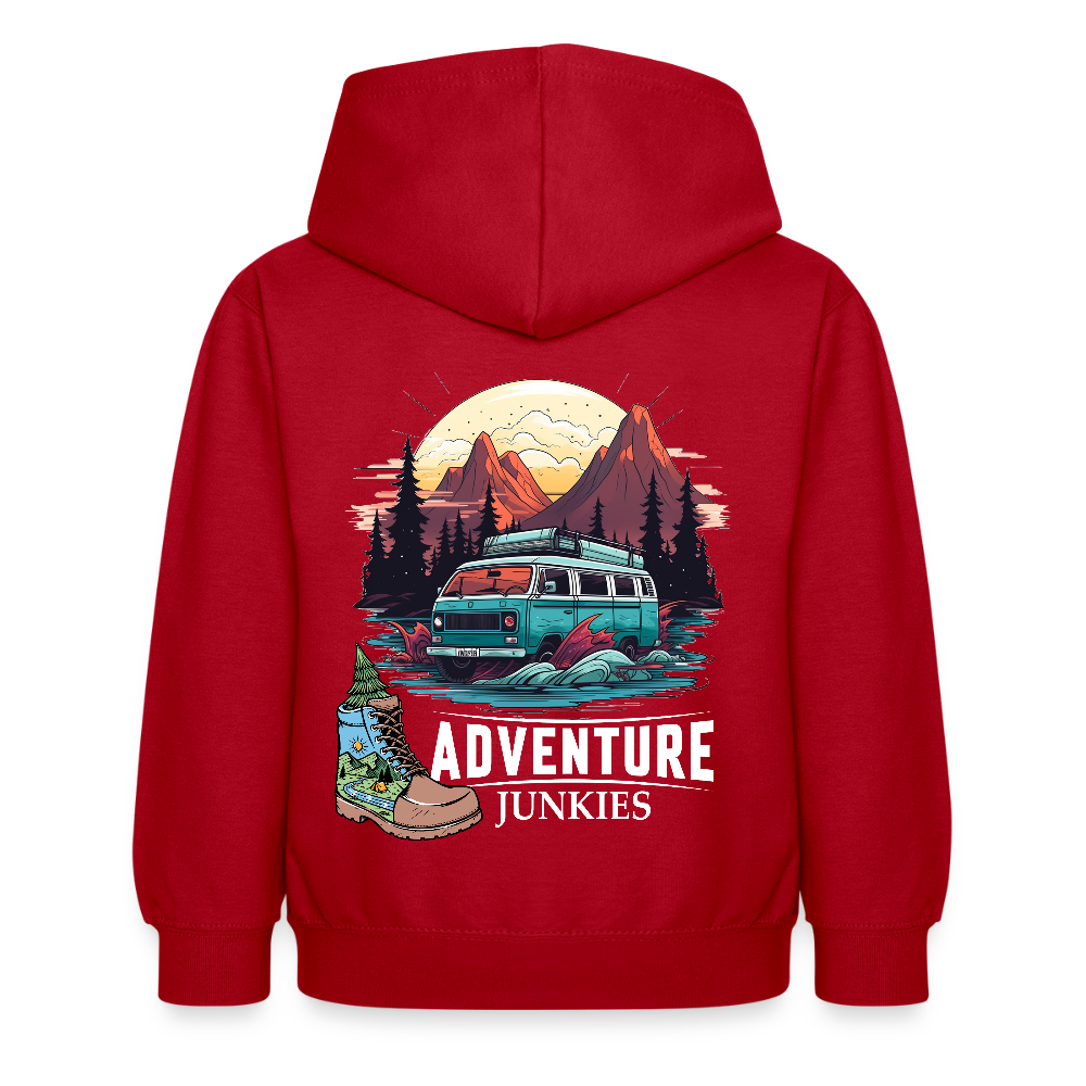 Children's Hoodie - red