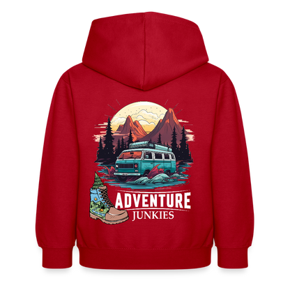 Children's Hoodie - red