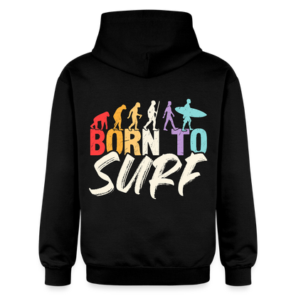 Adult Unisex  Midweight Hoodie - black