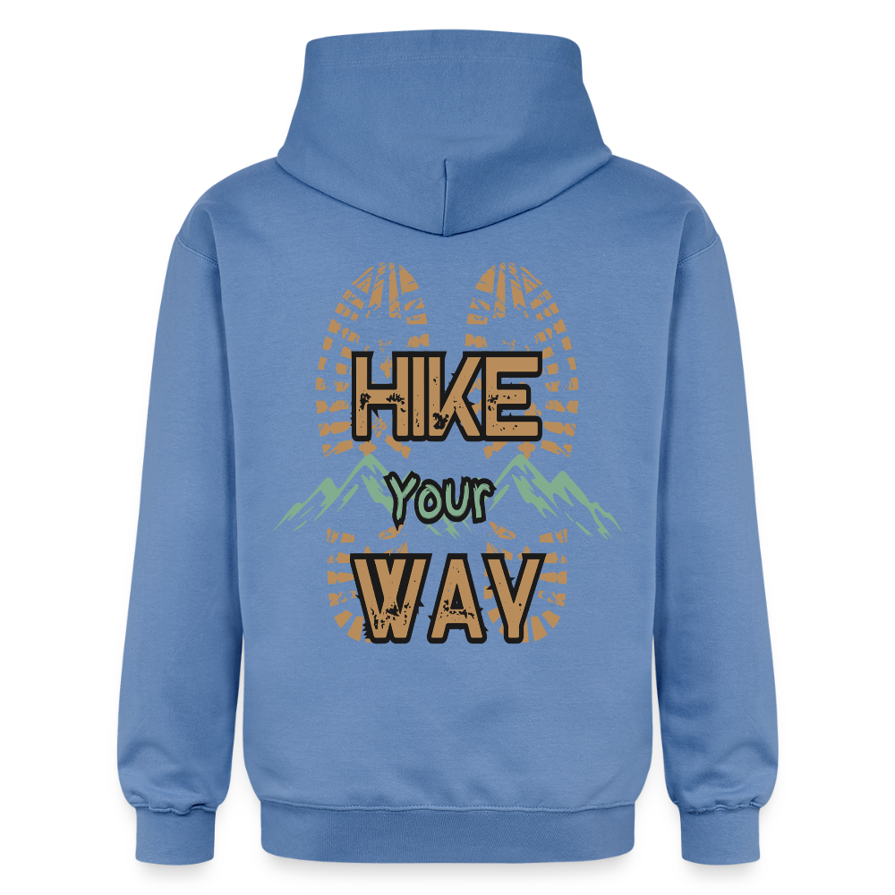 Adult Unisex Midweight Hoodie - carolina blue
