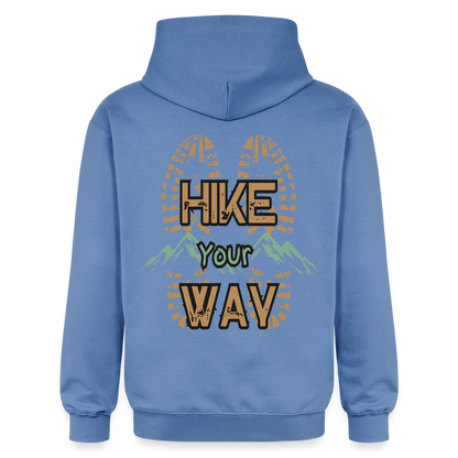 Adult Unisex Midweight Hoodie - carolina blue