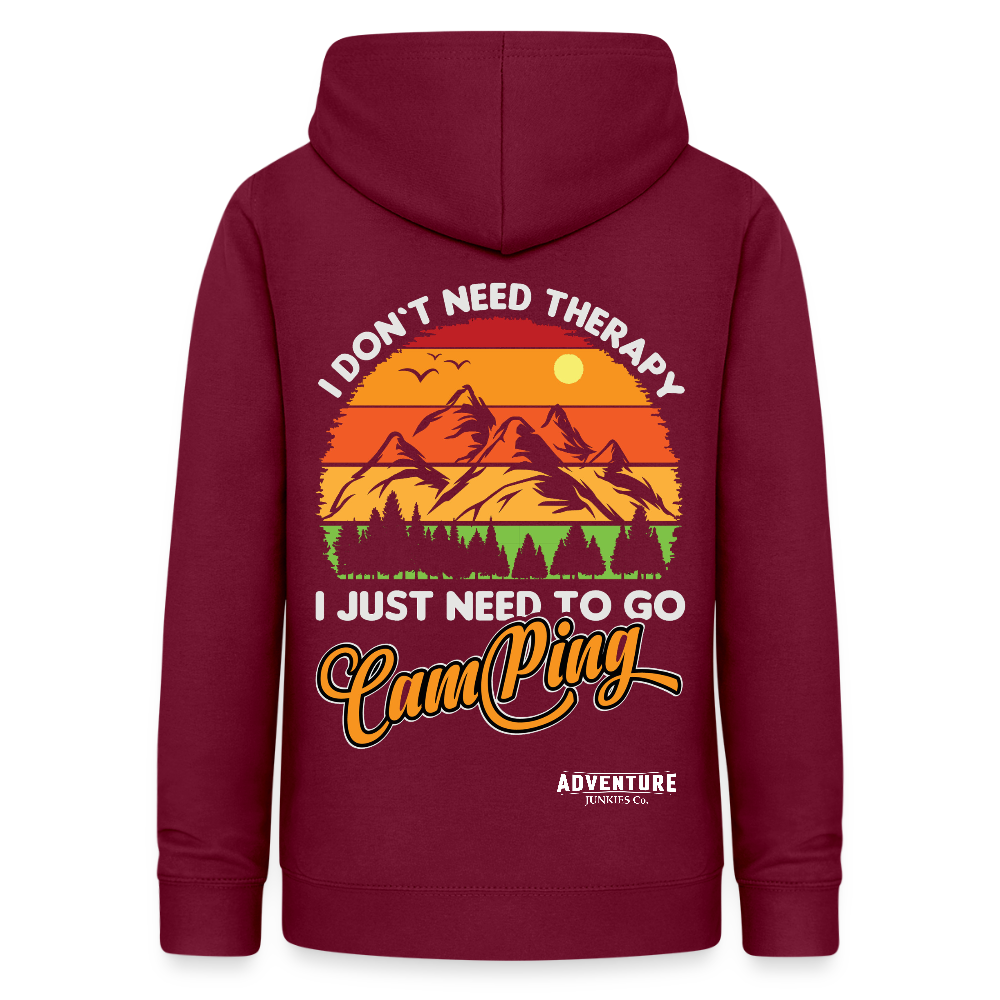 Women's Camping Hoodie - bordeaux