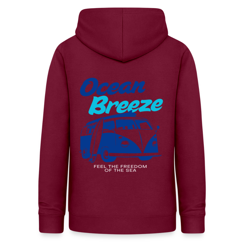 Women's Camping Hoodie - bordeaux