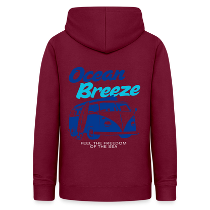 Women's Camping Hoodie - bordeaux