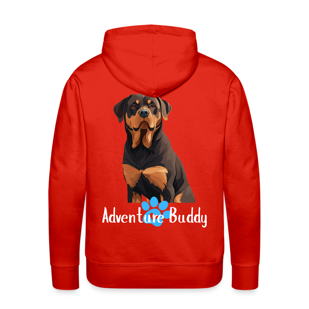 Men’s Premium pet Hoodie - red