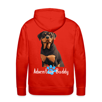 Men’s Premium pet Hoodie - red