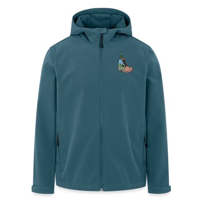 Unisex Recycled Softshell Jacket THE DISCOVERER!! - stargazer