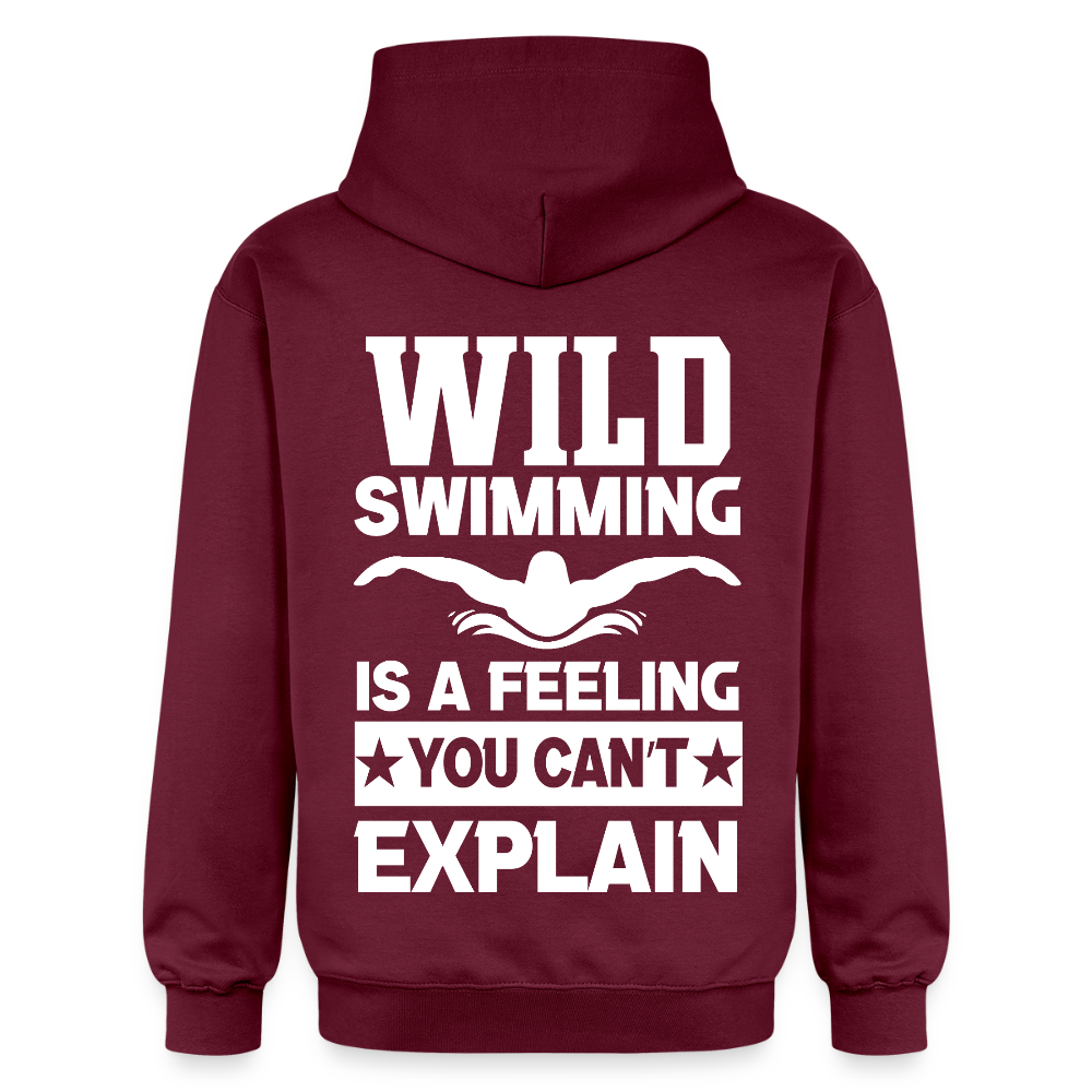 Adult Unisex  Midweight Hoodie - maroon