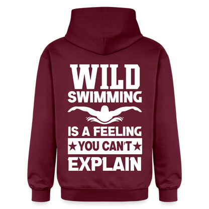 Adult Unisex  Midweight Hoodie - maroon