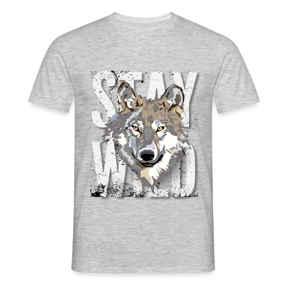 Men's Camping T-Shirt - heather grey