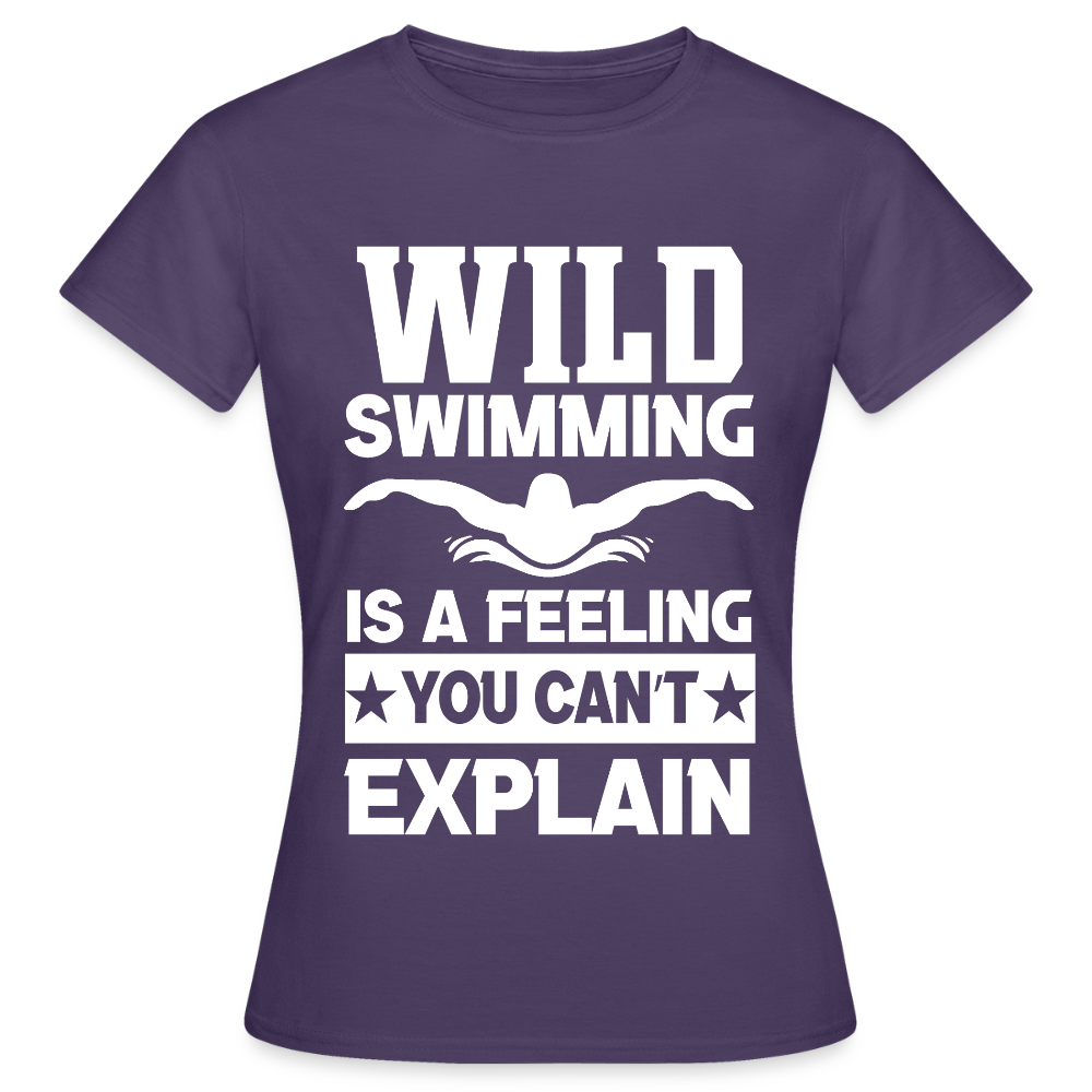 Women's Water Adventure  T-Shirt - dark purple