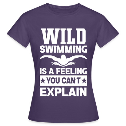 Women's Water Adventure  T-Shirt - dark purple