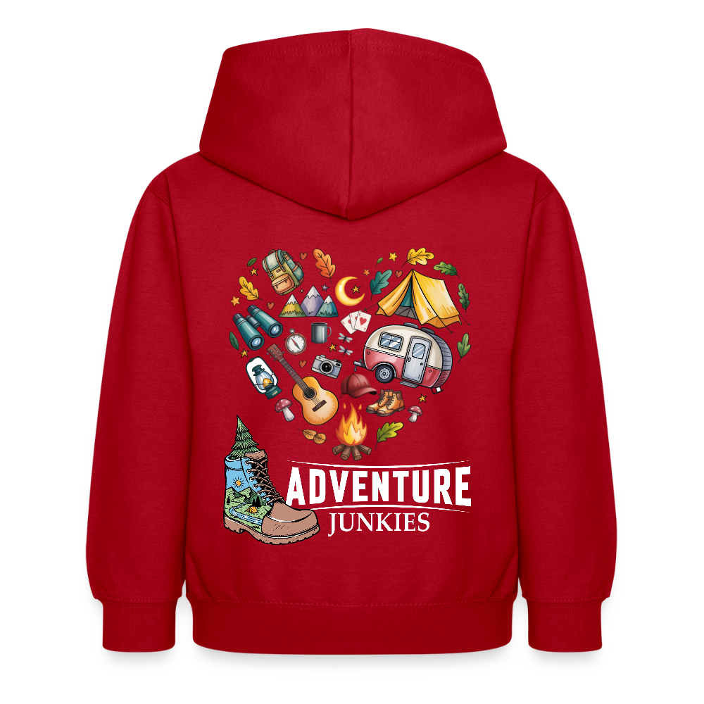 Children's Hoodie - red
