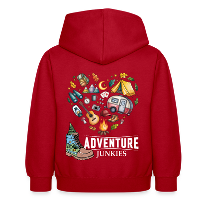 Children's Hoodie - red