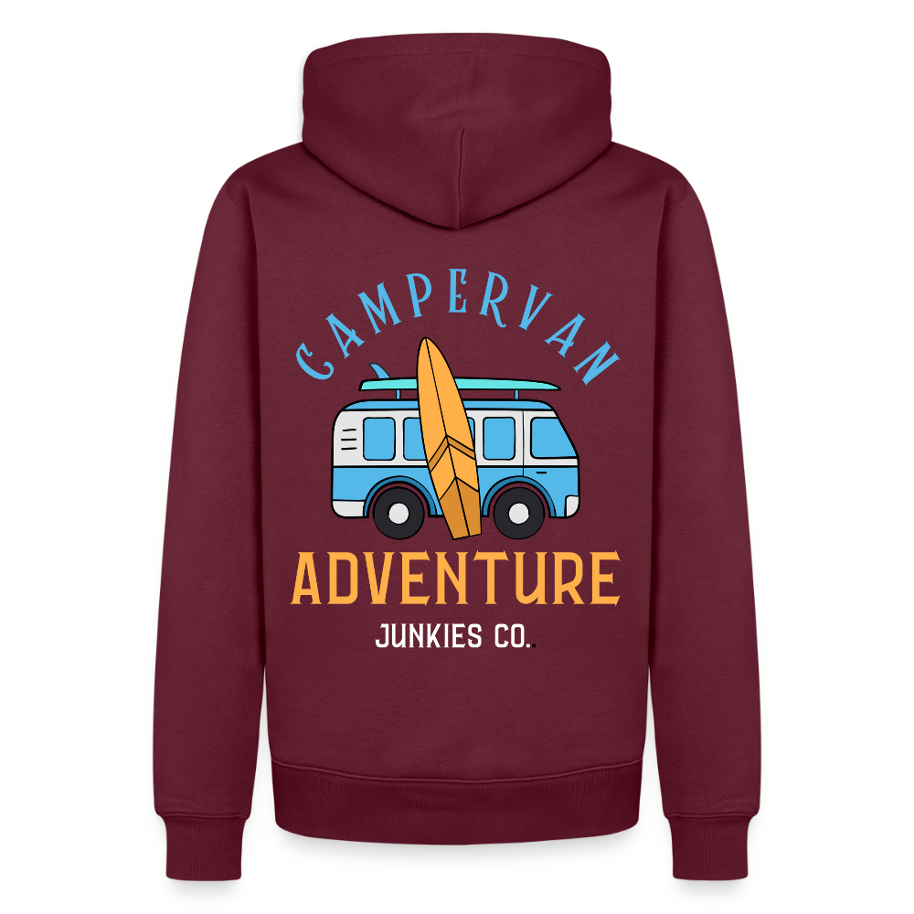 Men’s Premium Camping Hoodie - burgundy
