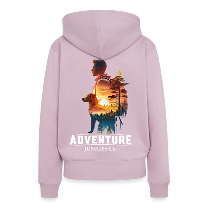 Women’s Premium Hiking /Walking Hoodie - dusky pink